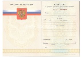 Аттестат за 11 класс 2007-2009 в Воронеже